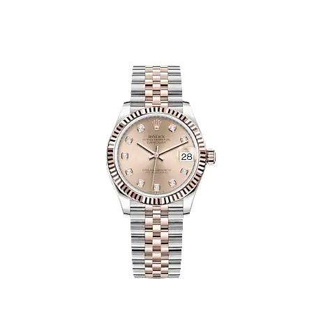 DATEJUST-31 Oyster-31 mm-Oystersteel and Everose gold