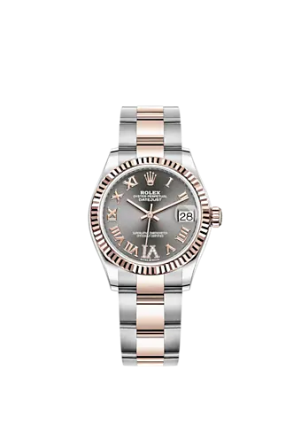 DATEJUST 31 Oyster-31 mm-Oystersteel and Everose gold
