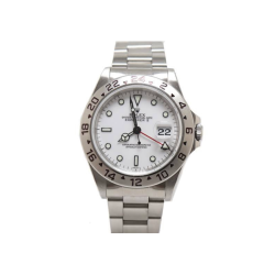 Steel Explorer 2 White Dial