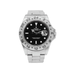 Steel Explorer 2 Black Dial