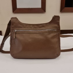 longchamp leather shoulder bag