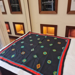 square scarf from the H&M x Kenzo collaboration collection