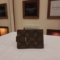 Louis Vuitton Monogram Canvas Cheque Book Holder