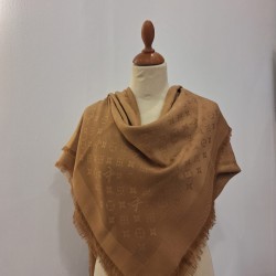 Louis Vuitton Monogram Classic Shawl in camel