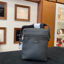BOSS Menswear Ray NS Zip Monogram Crossbody Bag