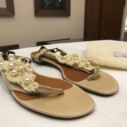 Lanvin Off white slipper