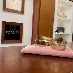 MIU MIU AUBE SHIELD SUNGLASSES